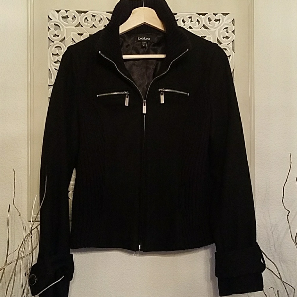 Bebe Pop Collar Jacket